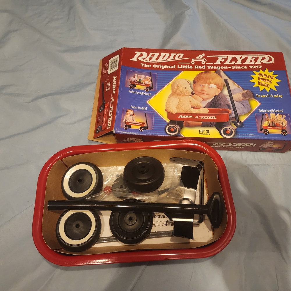 Radio Flyer Classic Red Wagon Toy - Picture 2 of 6